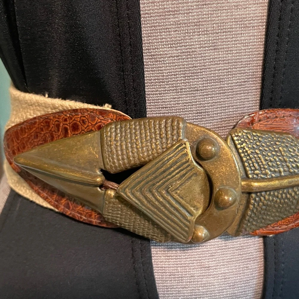 Vintage Omega Arrow Belt